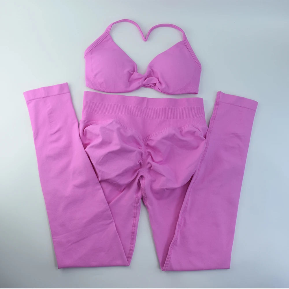 Conjunto de 2 sujetadores de tirantes finos para gimnasio, sin costuras, de alta sujeción, para mujer, deportivos, para entrenamiento, yoga, sin logotipo