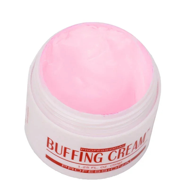 Crema para pulir uñas 1.25 oz (50 g) Aplicar sobre la uña y pulir para obtener un acabado brillante y lustroso, Crema para el cuidado de las uñas