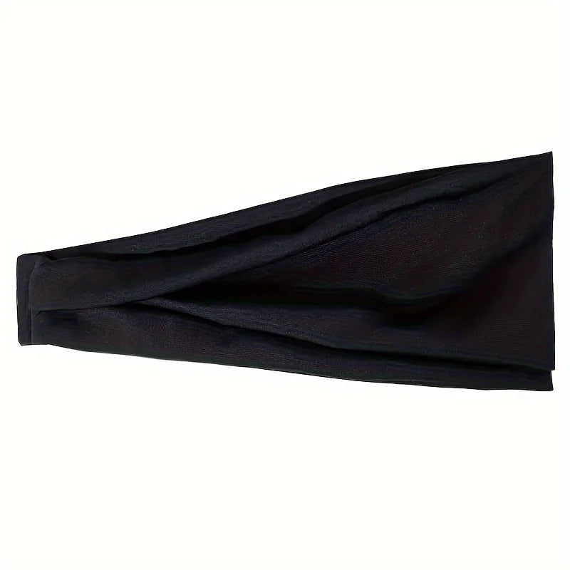 2 diademas deportivas a prueba de sudor, de secado rápido, transpirables y que absorben el sudor, esenciales para correr y hacer fitness y yoga.
