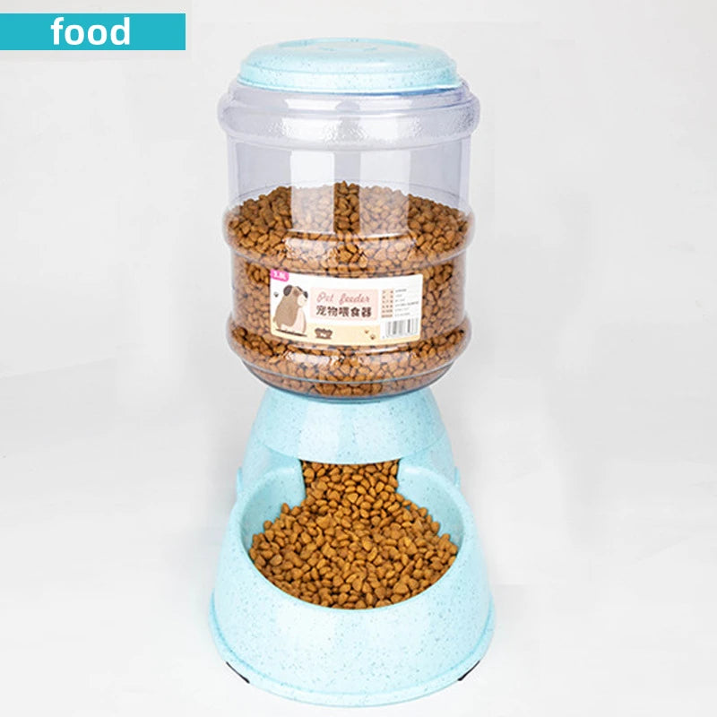Comederos para mascotas de gran capacidad, comederos para perros pequeños, dispensadores de agua automáticos, comederos para gatos, bebederos para mascotas