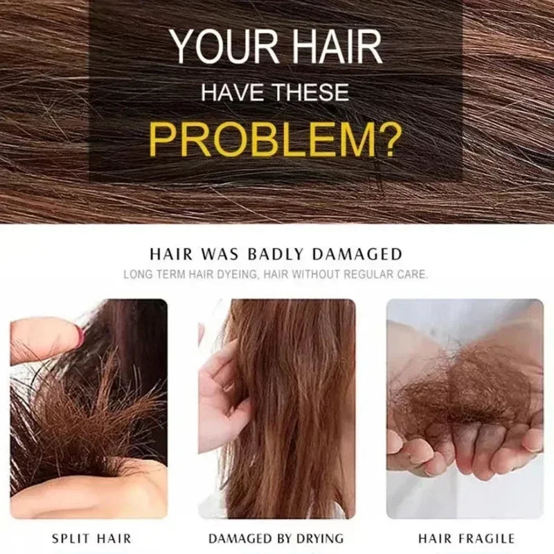 Cápsula vitamínica para el cabello, aceite de queratina, repara el cabello seco y encrespado, restaura la suavidad, el brillo y la hidratación profunda, nutre el cuero cabelludo, cuidado de belleza.