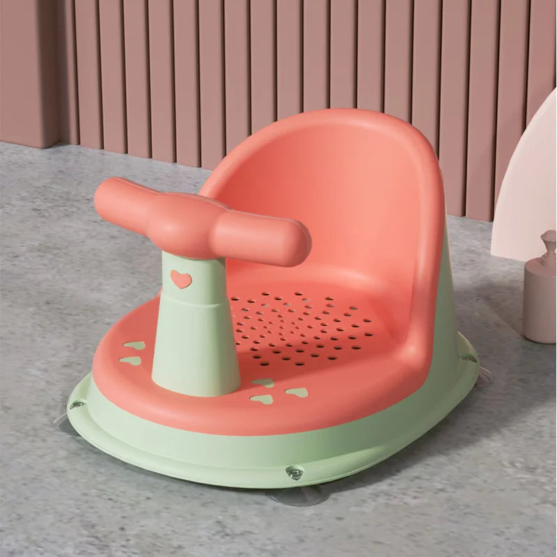 Asiento de ducha para niños Soporte de ducha portátil para recién nacidos y niños pequeños Accesorios de crecimiento infantil