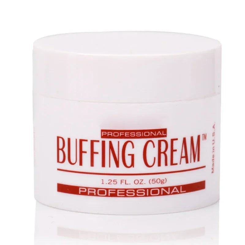 Crema para pulir uñas 1.25 oz (50 g) Aplicar sobre la uña y pulir para obtener un acabado brillante y lustroso, Crema para el cuidado de las uñas