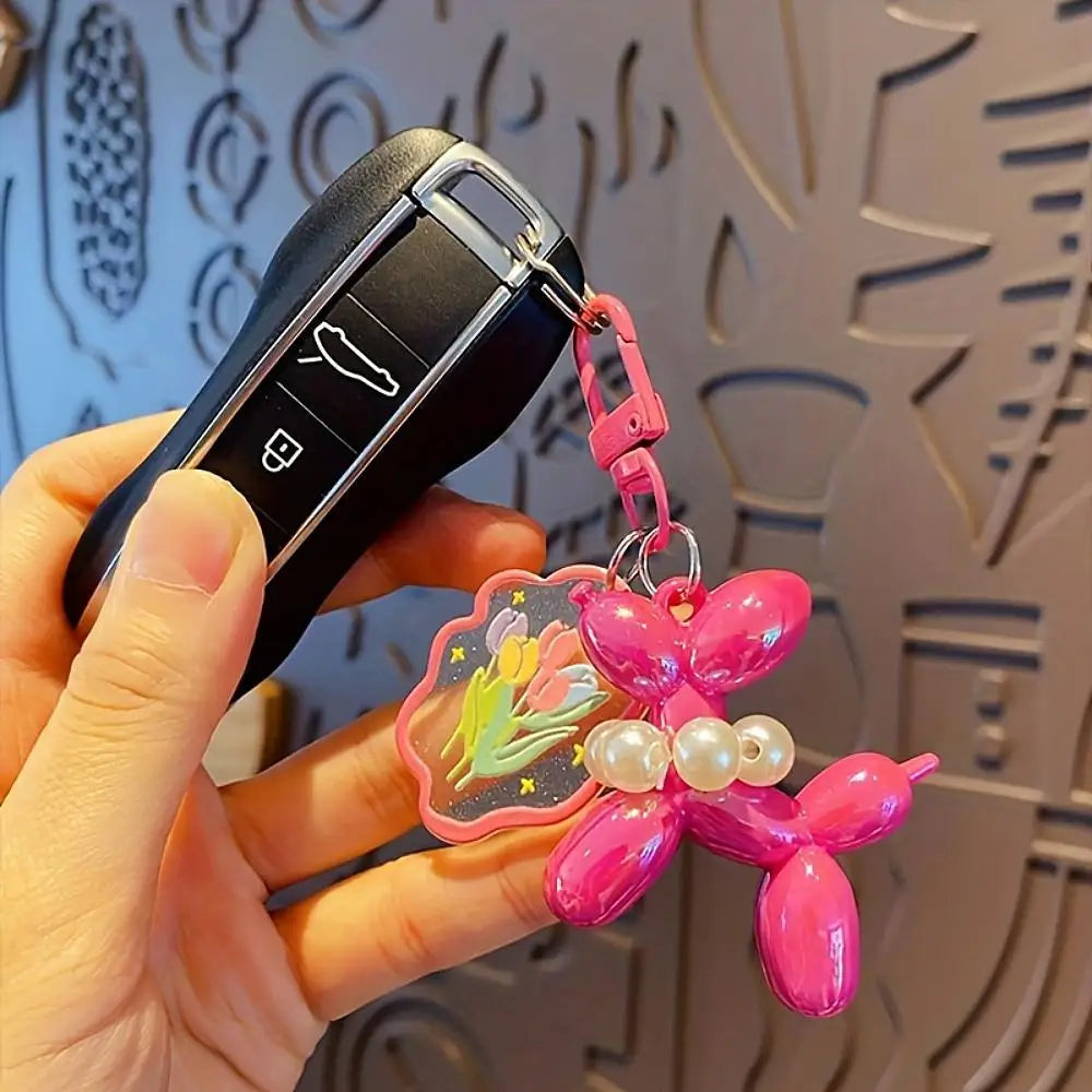 1 elegante llavero de acrílico: accesorio duradero y elegante para llaves de coche, ideal para hombres y mujeres, regalo perfecto para amigos.