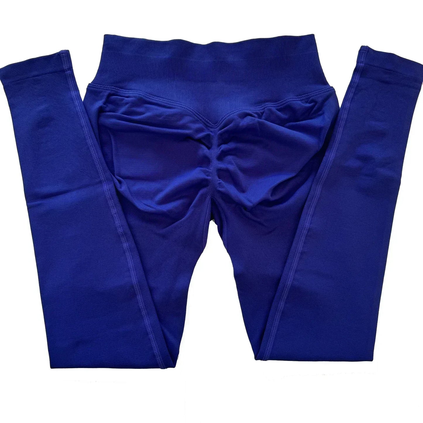 Leggings deportivas sin logo para mujer, efecto push-up, cintura baja, sin costuras, para gimnasio, yoga y entrenamiento.