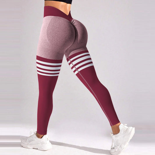 Leggings deportivos para mujer, para gimnasio, fitness, entrenamiento, con cintura alta elástica, efecto push-up, mallas de yoga, tallas S-XL.