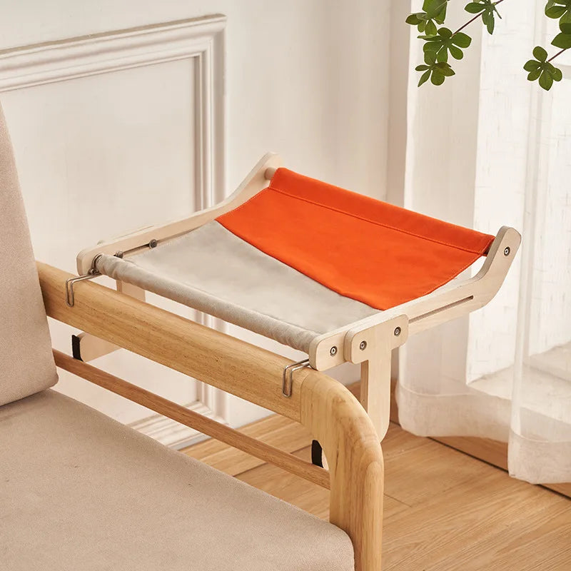 Cama colgante para gatos, hamaca para ventana, sofá, muebles para el hogar, para interiores, lavable, asiento extraíble, cama de madera para dormir, percha con estantes