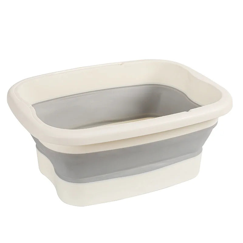 Cubo de masaje para pediluvio, cubo de spa para pediluvio, cubo de remojo doméstico, lavabo plegable, bañera de sauna, bañera plegable para pedicura