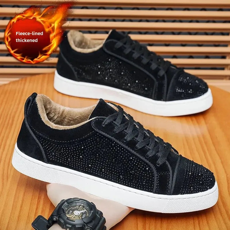 Zapatos casuales para hombre, zapatos deportivos de moda, suela de goma transpirable, calzado de verano, estilo juvenil de Hong Kong.