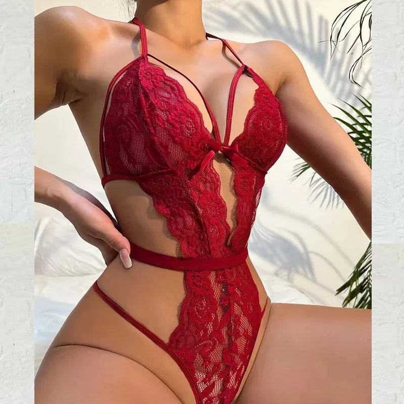 Ropa interior sexy y seductora Lencería sexy para mujer Bodys enteros Lencería erótica Conjuntos de mujer Lencería femenina