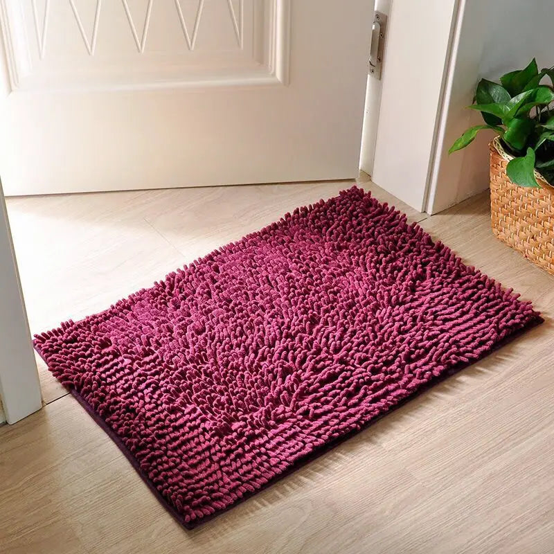 Alfombra de baño económica y gruesa con memoria, ideal para baño, bañera, sala de estar, puerta, baño, alfombrillas absorbentes para los pies.