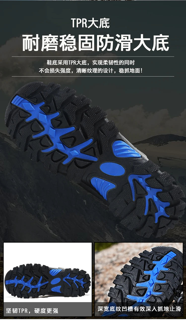 Botines clásicos de moda para hombre, resistentes al desgaste, de ante de vaca, cómodos, para caminar, tácticos