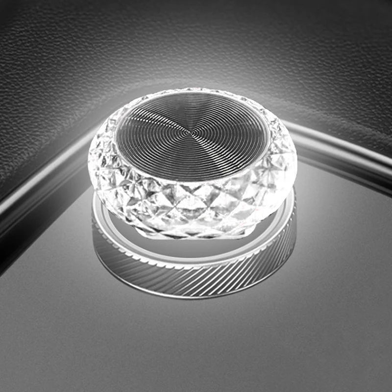 Mini luz ambiental LED portátil para coche, USB, decorativa, para interior de coche, luz de ordenador, Plug and Play.