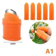 Cortador de pulgar, herramientas de jardinería, tijeras de podar, separador de vegetales y plantas, herramienta para dedos, cortador de cocina multifunción.