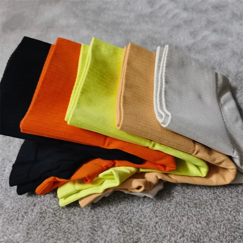 Conjunto de yoga fitness sin costuras para mujer, ropa deportiva de cintura alta, leggings, pantalones cortos de dos piezas, ropa de gimnasio para mujer