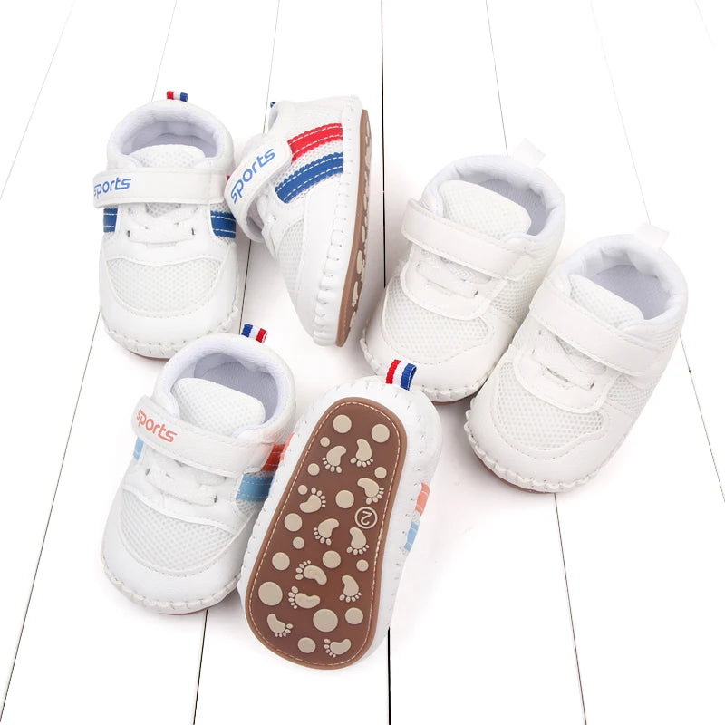 Zapatos para niños - Primavera/Verano 2025, nuevo estilo, zapatos para niñas pequeñas con suelas blandas, zapatos casuales para niños, zapatos para bebés BNB3042