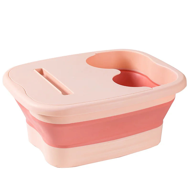 Cubo de masaje para pediluvio, cubo de spa para pediluvio, cubo de remojo doméstico, lavabo plegable, bañera de sauna, bañera plegable para pedicura
