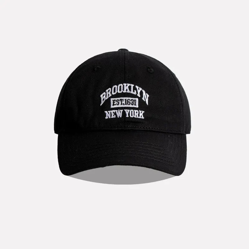 Gorra de béisbol con letras bordadas para mujer, primavera, verano, exterior, protección solar, unisex, gorra deportiva informal de hip hop para hombre