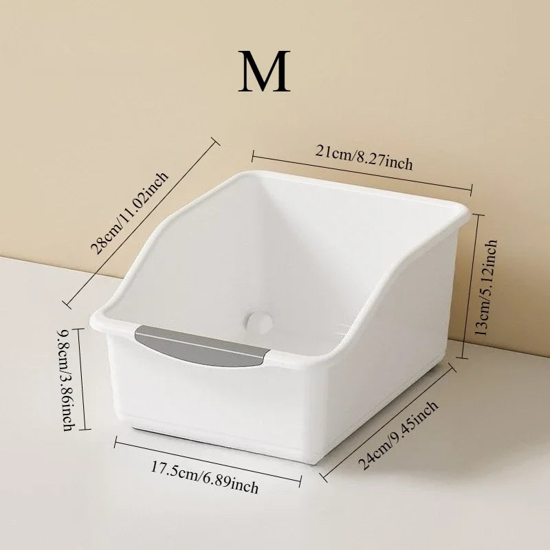Organizador de gabinete con ruedas, contenedores de almacenamiento grandes, estantes ajustables, espacios estrechos, caja de organización multiusos para cocina y hogar
