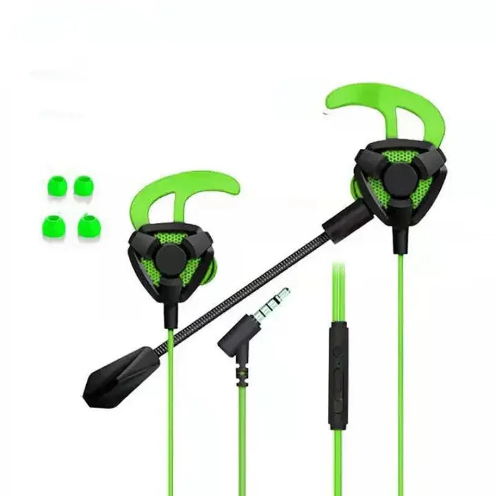 Auriculares para gamers con cable y micrófono para PUBG, PS4, CSGO, teléfono, tableta, portátil, universales.