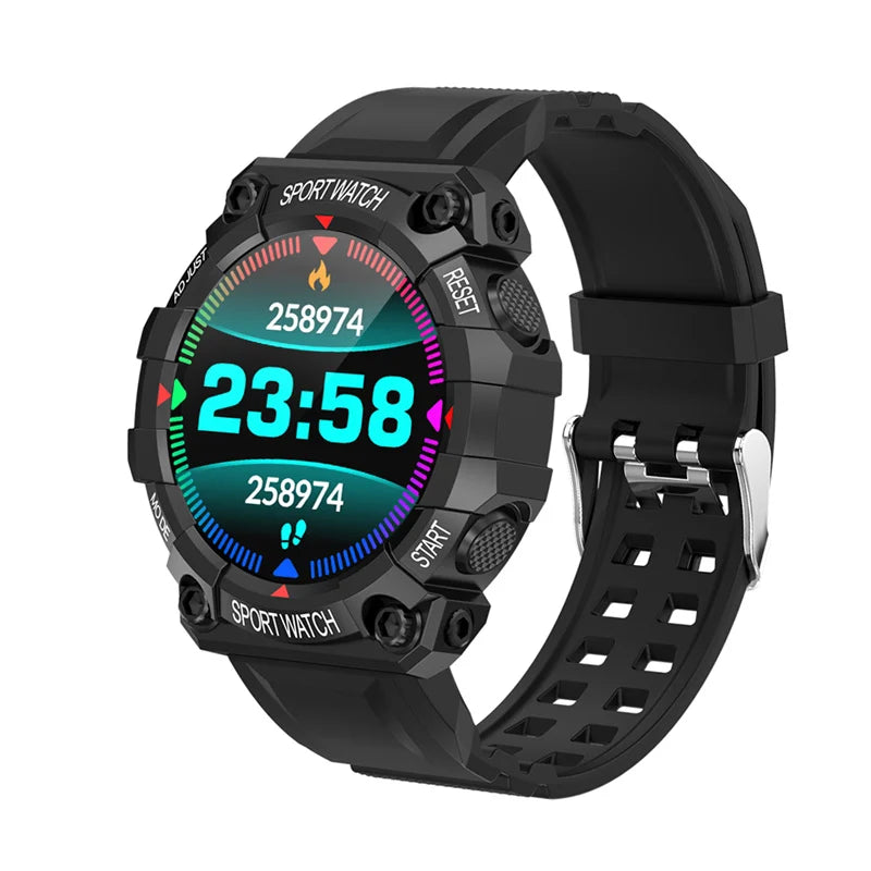 FD68 - Nuevos relojes inteligentes para hombre y mujer, con Bluetooth, táctil, pulsera de fitness, relojes deportivos conectados para iOS y Android