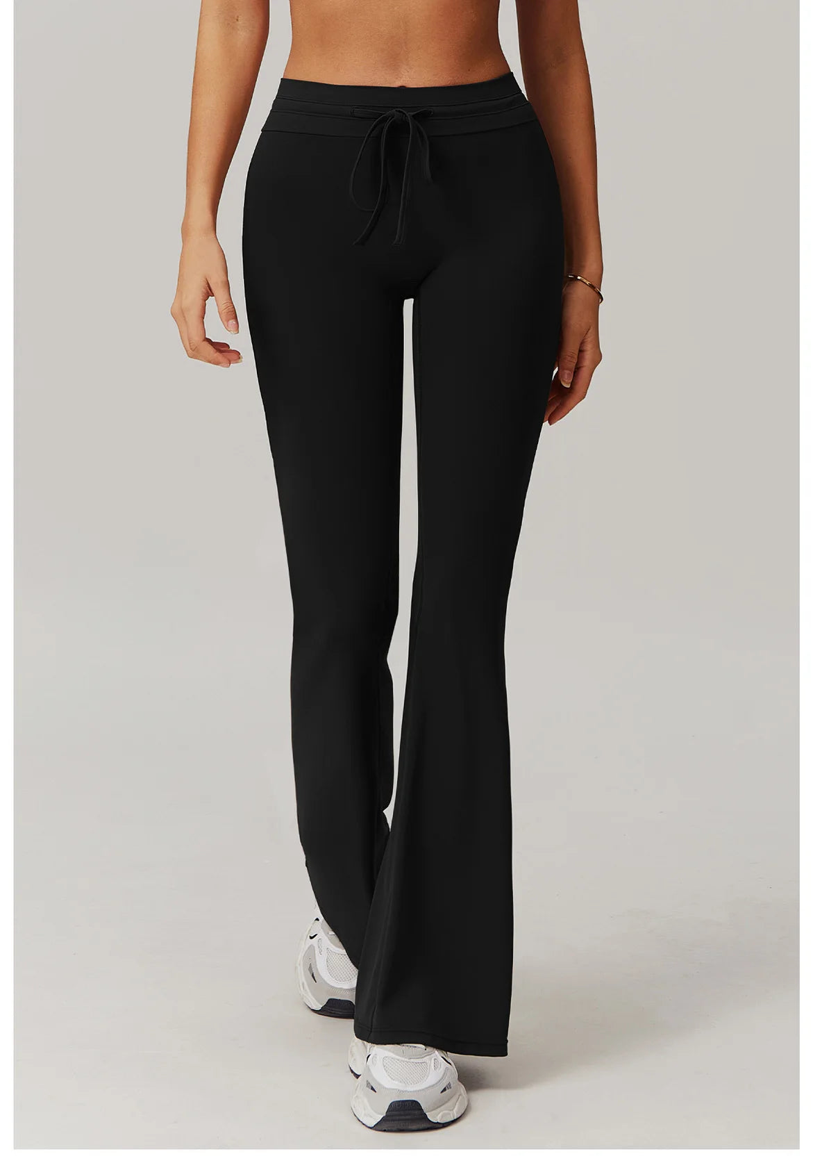 Leggings de yoga de cintura alta, estilo campana, transpirables, pantalones de yoga, para fitness, correr, realzar glúteos, entrenamiento en el gimnasio, ropa deportiva, pantalones de pierna ancha.