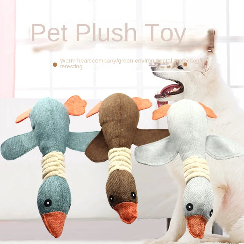 Juguetes nuevos para mascotas, Wild Goose, resistentes al ruido y a las mordeduras, para la limpieza de dientes, suministros para perros y gatos.