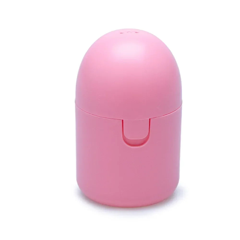 Copa menstrual portátil de silicona médica a prueba de fugas para mujeres, con estuche, producto de higiene femenina.