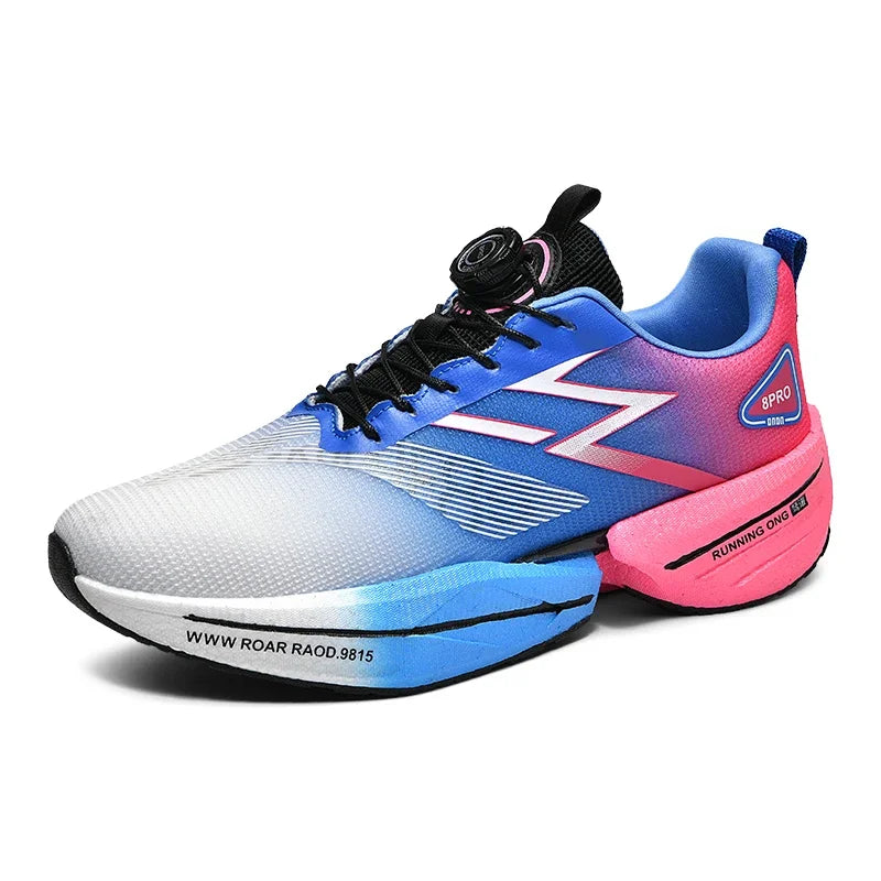 Zapatillas deportivas de moda para hombre, de malla transpirable, para maratón en primavera, cómodas.