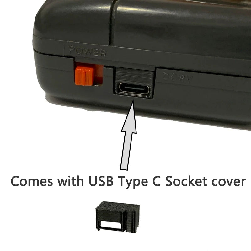 Placa de alimentación USB-C de alta calidad para SEGA Game Gear GG, sin alimentación, accesorios originales de reparación de pantalla de alto brillo.