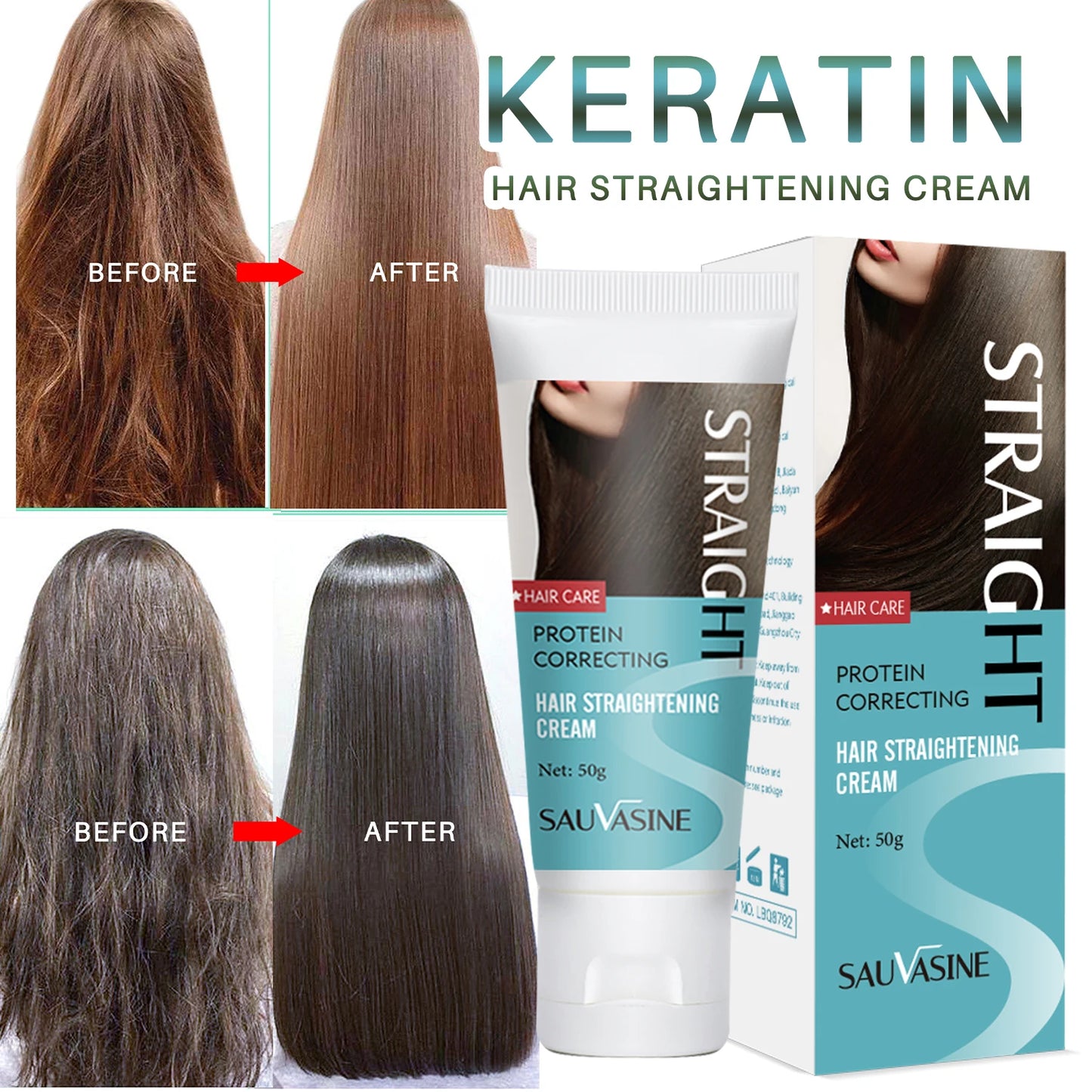 Crema de queratina para alisar el cabello Crema de queratina para alisar el cabello Keratina profesional para el cuidado del cabello de alisado permanente
