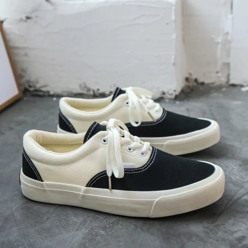 Zapatos vintage de lona para mujer, estilo nuevo, con cintura floreada, estilo tablero de ajedrez, caña baja, para hombre y mujer, venta al por mayor, de cuero y goma.