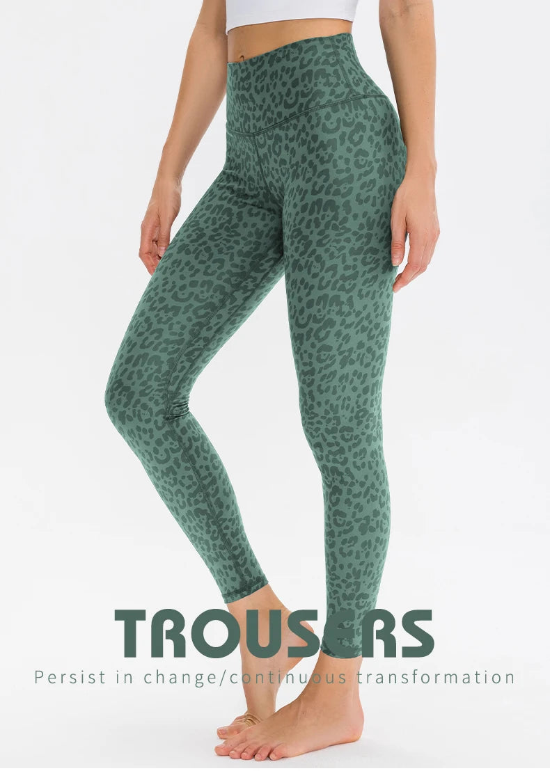 Women's Camouflage Yoga Pants High Waist Push Up Leggings Running Fitness Workout Pants Gym Legging