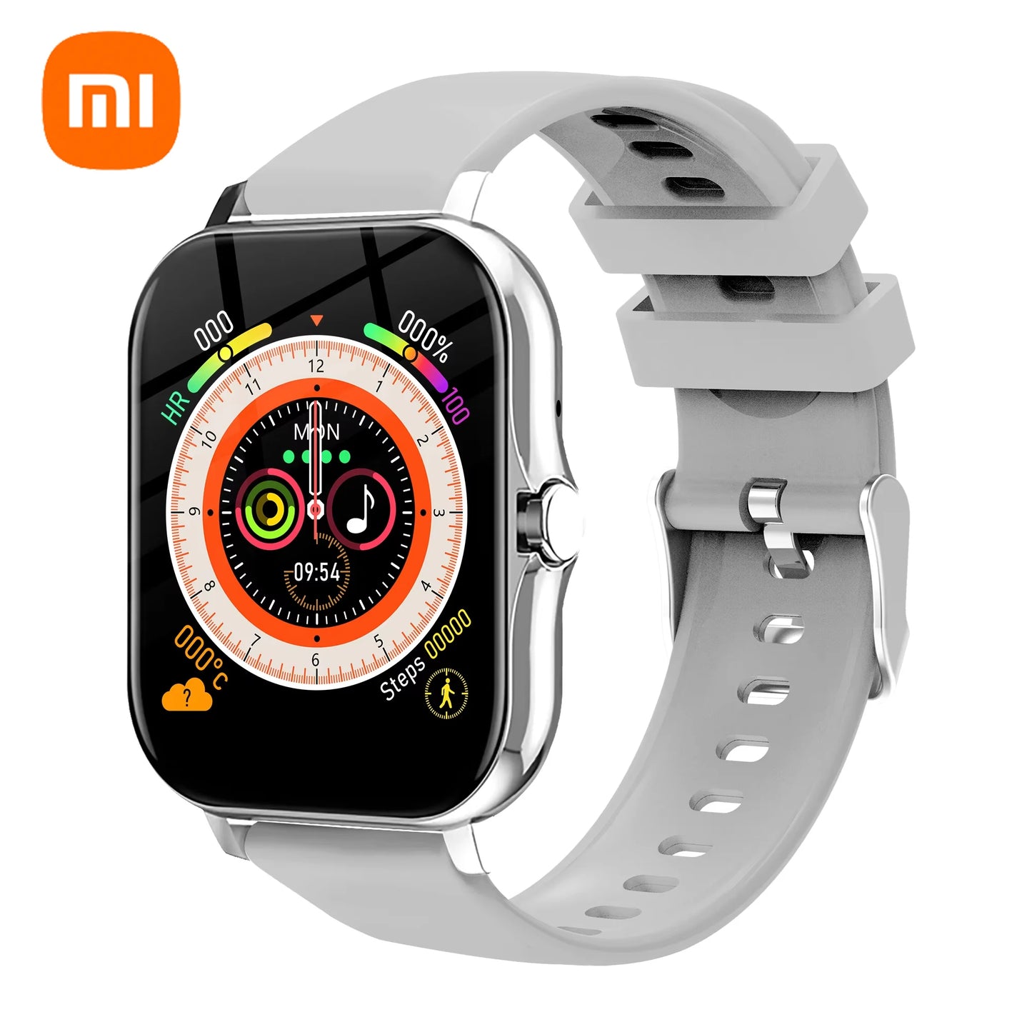 Reloj inteligente Xiaomi con pantalla HD de 1,44 pulgadas, respuesta a llamadas, vista previa de mensajes, modos deportivos, esfera personalizada, pronóstico del tiempo para hombres y mujeres (2025)