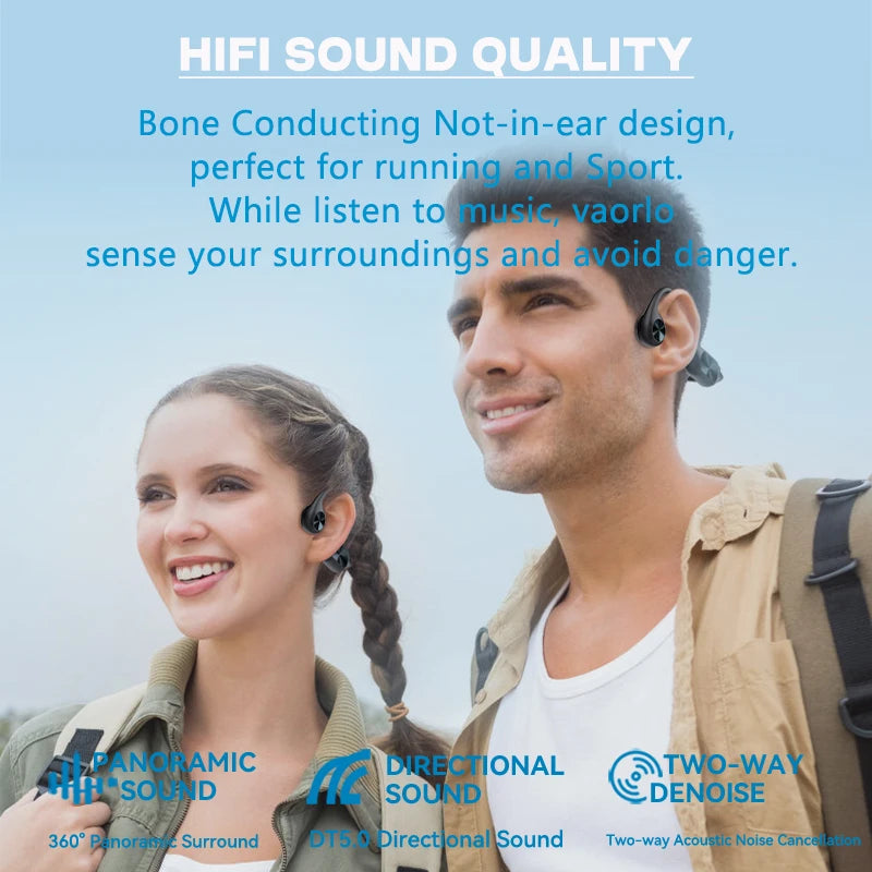 Auriculares inalámbricos de conducción ósea IPX8, resistentes al agua, para natación, Bluetooth 5.4, 32 GB de RAM, reproductor de MP3, música HIFI, deportivos.