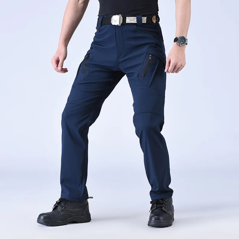Tactical Cargo Pants Men Combat Trousers Army Military Pants Multiple Pockets Working Hiking Casual Men's Trousers Plus Size 6XL