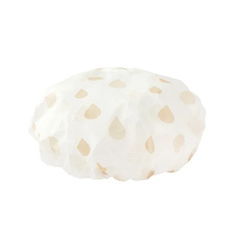 Gorro de ducha impermeable para baño, grueso y elástico, para mujer, para peluquería, suministros para baño, gorros de ducha para mujer.