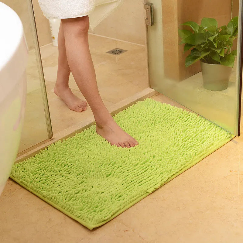 Alfombra de baño económica y gruesa con memoria, ideal para baño, bañera, sala de estar, puerta, baño, alfombrillas absorbentes para los pies.