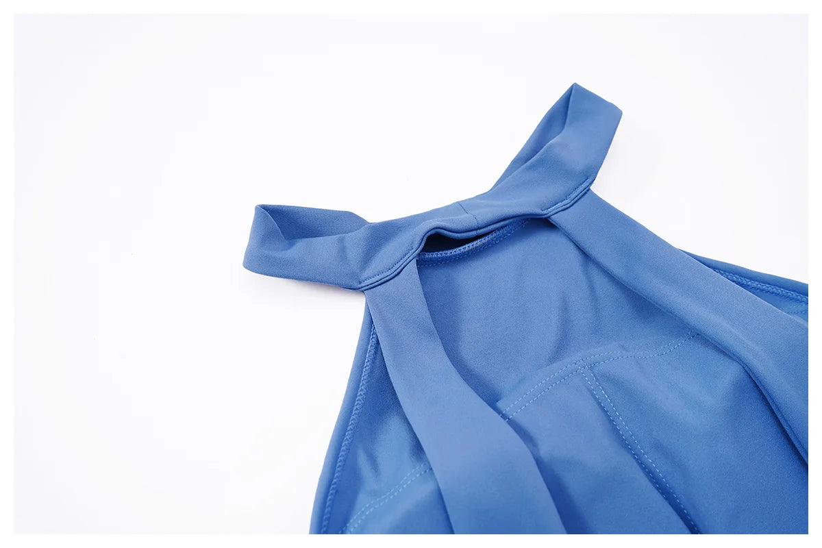 Conjunto de mono sin espalda para entrenamiento, mono de fitness, ropa deportiva siamesa para mujer, chándal, ropa de gimnasio, mono de una pieza, conjunto de yoga