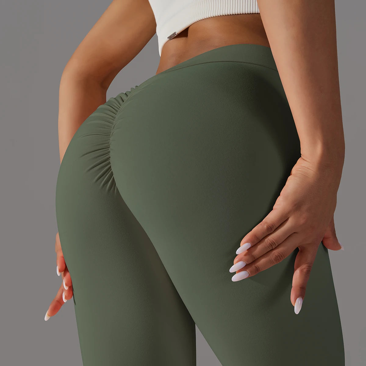 Women Seamless Solid Leggings Knitted High Waist Sports Leggings Fashion Hip Lifting Running Yoga Sport Gym Tights Pantalones