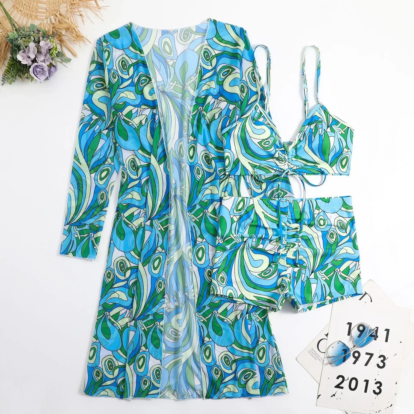 Trajes de baño sexys separados 2024, tankini, ropa de baño femenina, ropa de playa deportiva, trajes de baño de dos piezas, traje de baño de piscina para niñas y mujeres.