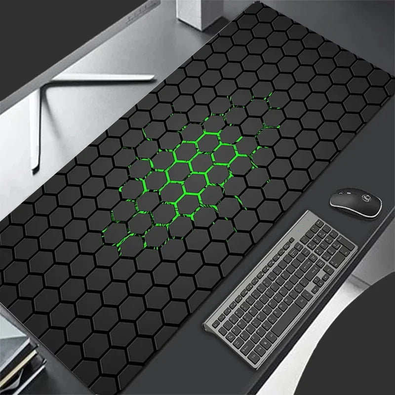 Alfombrilla de ratón hexagonal para ordenador, nueva alfombrilla XXL para teclado, alfombrilla de ratón para gamer, suave, para oficina, mesa de escritorio, alfombrilla grande para ratón
