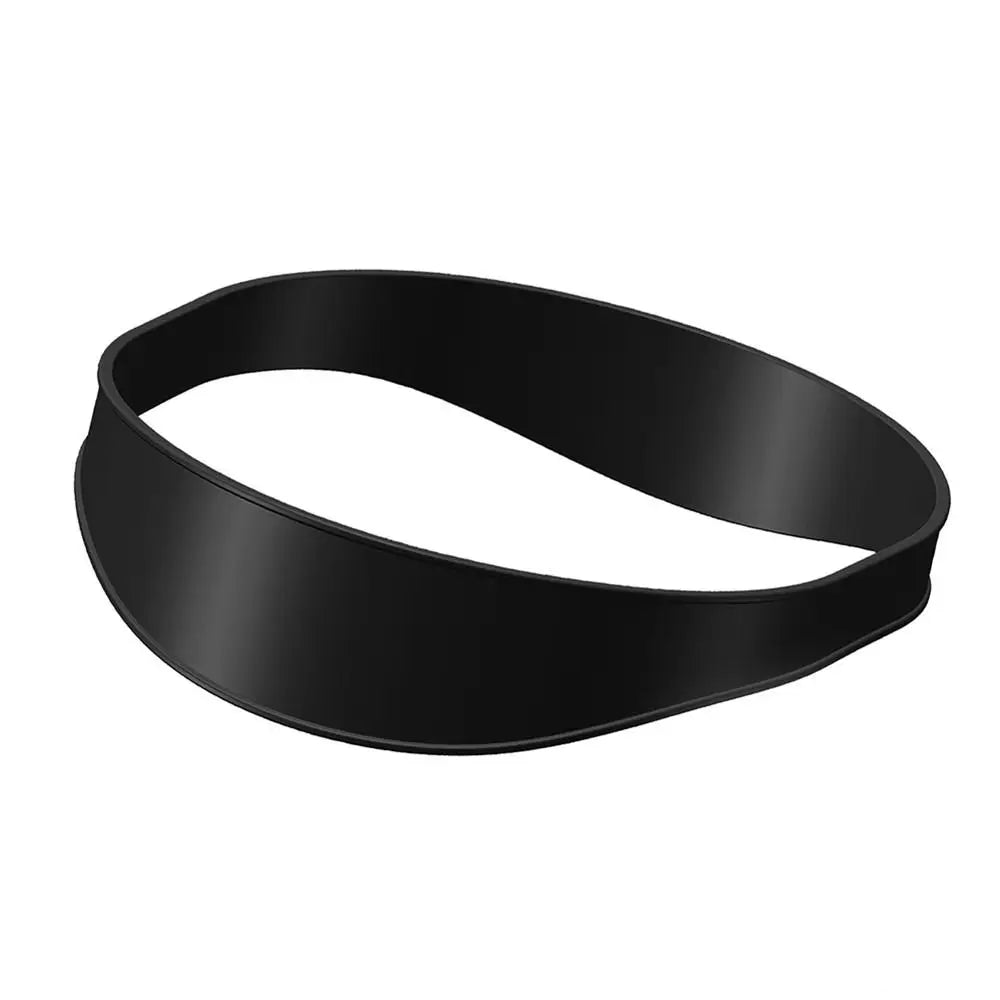 Diadema curva de silicona para cortes de pelo caseros, plantilla para afeitar el escote y guía para cortar el pelo, herramienta para peinar el cabello.