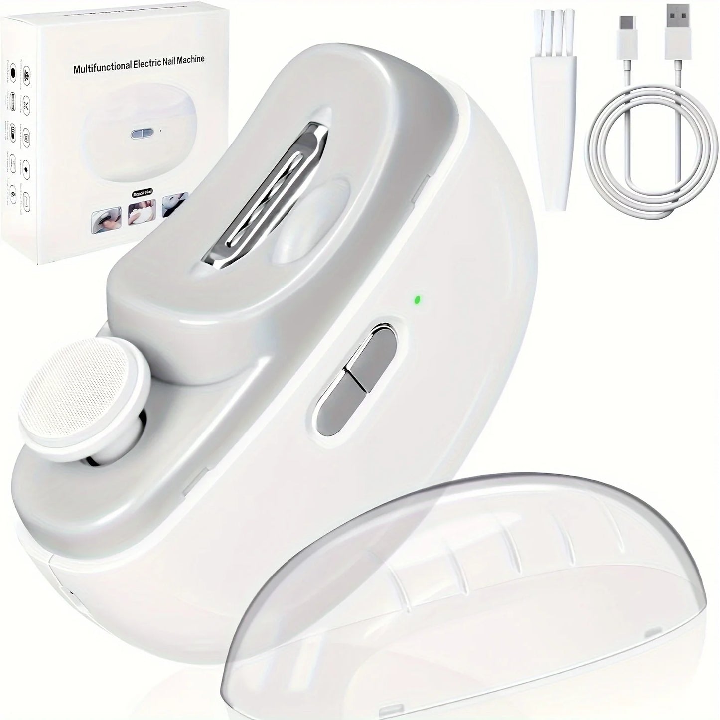 El mejor kit de herramientas para el cuidado de las uñas: cortaúñas eléctricos profesionales, pulidores, abrillantadores, organizadores de limas y herramientas para dar forma.