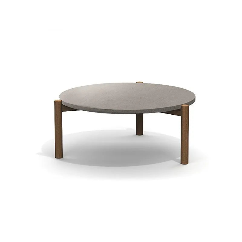 Sofá de ratán para exterior Patio exterior al aire libre Habitación modelo Muebles de madera maciza anticorrosión Balcón de jardín Sofá de ratán para ocio