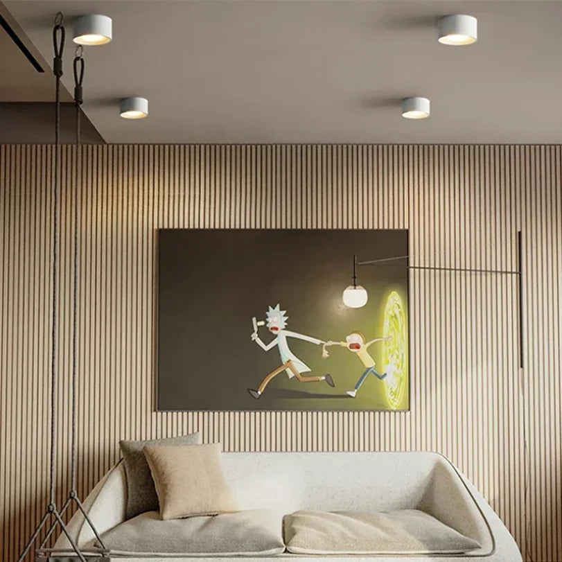 Lámparas LED de techo para sala de estar, dormitorio, pasillo, estilo moderno, estilo nórdico, minimalista, para decoración de interiores.