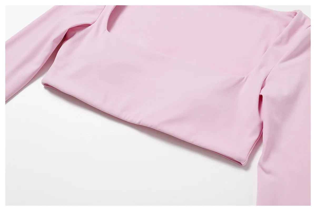 Conjunto deportivo de 2 piezas para mujer, de secado rápido, para gimnasio, chándal para correr, entrenamiento, camiseta deportiva de manga larga, ropa de yoga