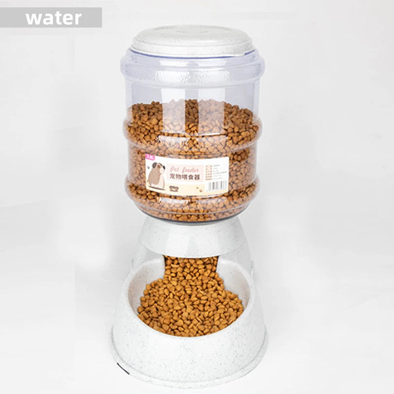 Comederos para mascotas de gran capacidad, comederos para perros pequeños, dispensadores de agua automáticos, comederos para gatos, bebederos para mascotas