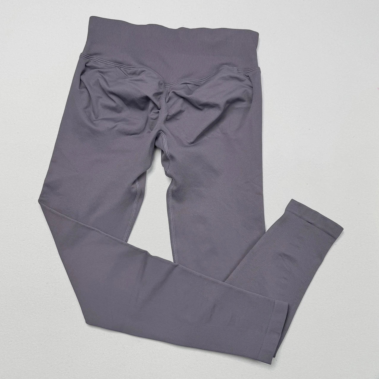 Pantalones de yoga VEQKING Scrunch Butt para mujer, leggings deportivos sin costuras, cintura baja, mallas de gimnasio, pantalones de entrenamiento cálidos de secado rápido para otoño.