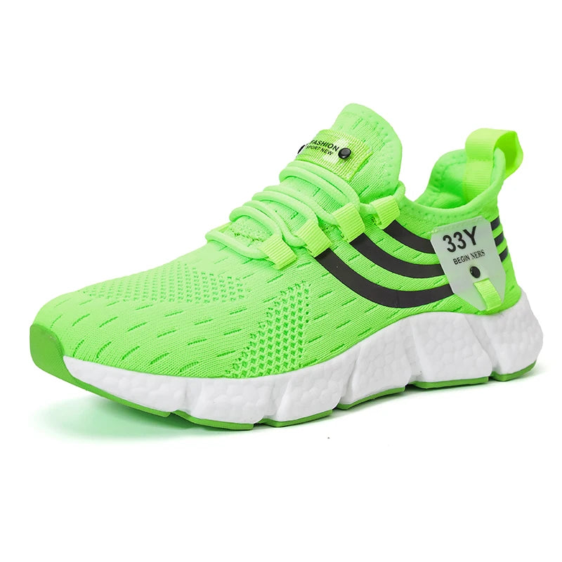 Zapatillas deportivas informales de verano para hombre, transpirables, ligeras, de malla para correr al aire libre, deportivas para correr, tenis para caminar